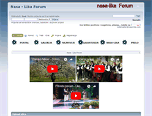Tablet Screenshot of forum.nasa-lika.com
